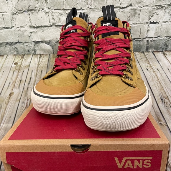Vans Sk8-Hi Dr Mte-2 Pop Lace Tan men’s Sz 5 wms Sz 6.5 new - Picture 3 of 8